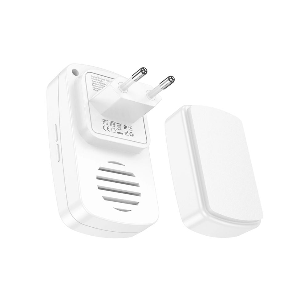 Self Powered Wireless Doorbell Set 38 Chimes