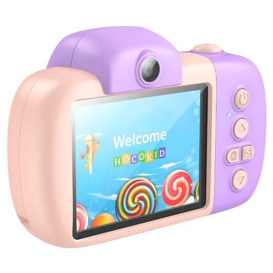 Children Camera Photo & Video With Selfie - Pink