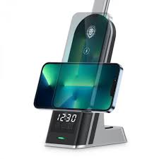 7 in 1 Dual Coil Max Charging Stand for Smart Phone Apple Watch Airpods