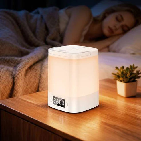 Smart Portable Night Light & Digital Clock