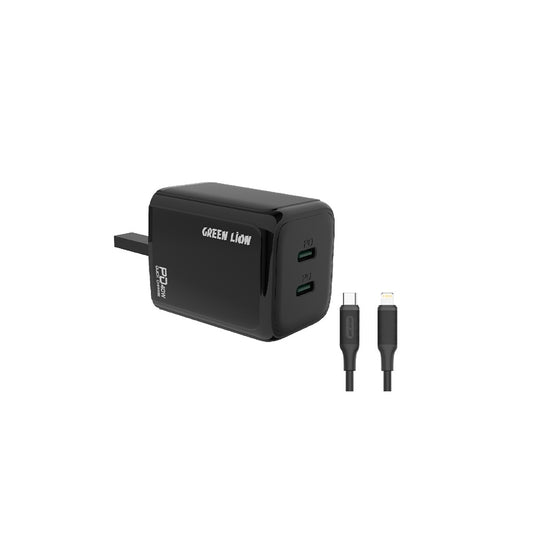 40W Dual PD Wall Charger by Green Lion