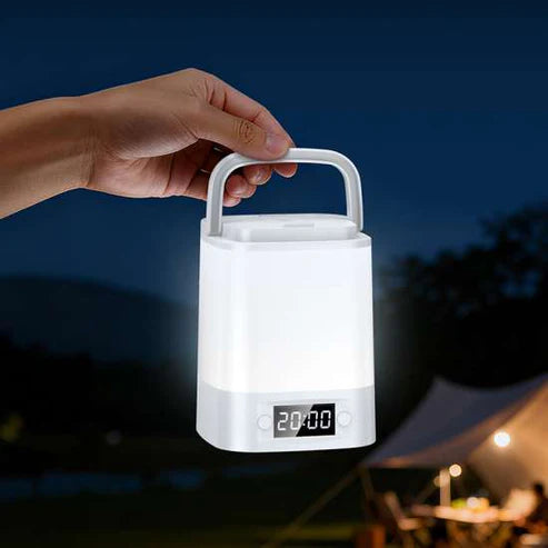 Smart Portable Night Light & Digital Clock