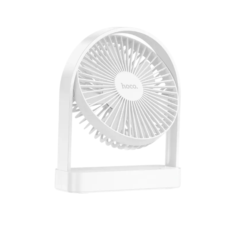 Ultra Thin Portable Desk Fan Rechargable