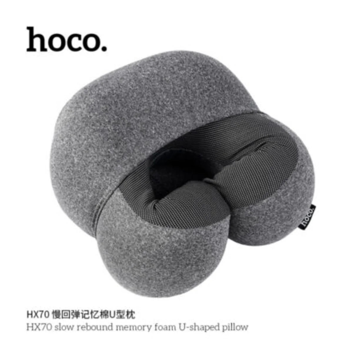 360° Neck Fitting Memory Foam U-Shaped Pillow