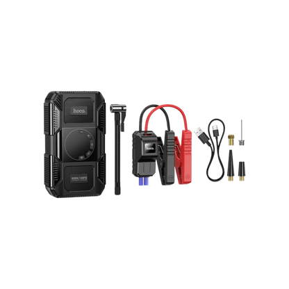Car Jump Starter & Portable Tire Inflator – Battery Booster with Air Pump