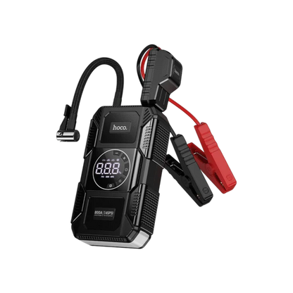 Car Jump Starter & Portable Tire Inflator – Battery Booster with Air Pump