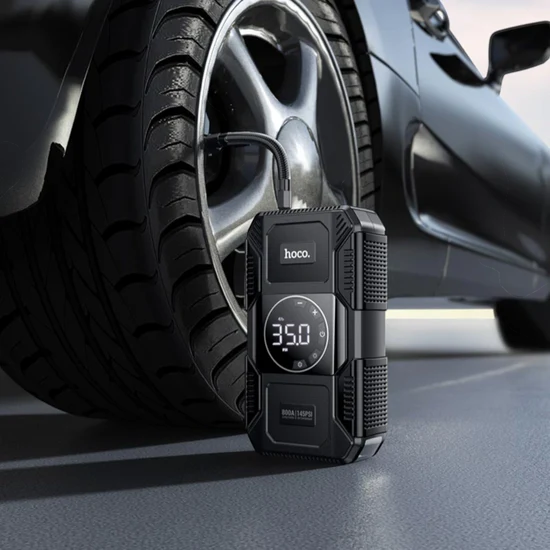 Car Jump Starter & Portable Tire Inflator – Battery Booster with Air Pump