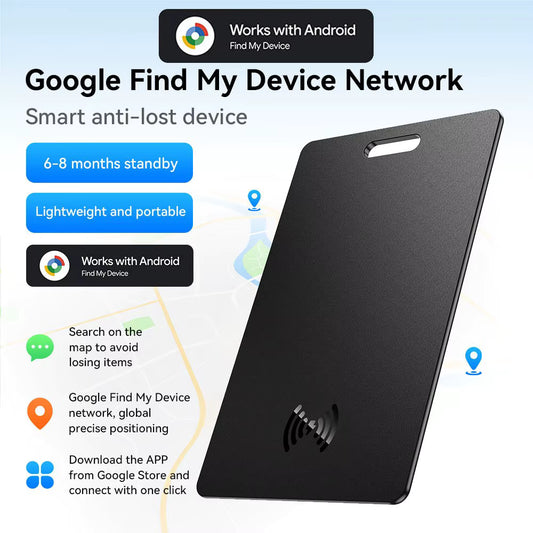 Find My Device Smart Card - Supports Google Find My