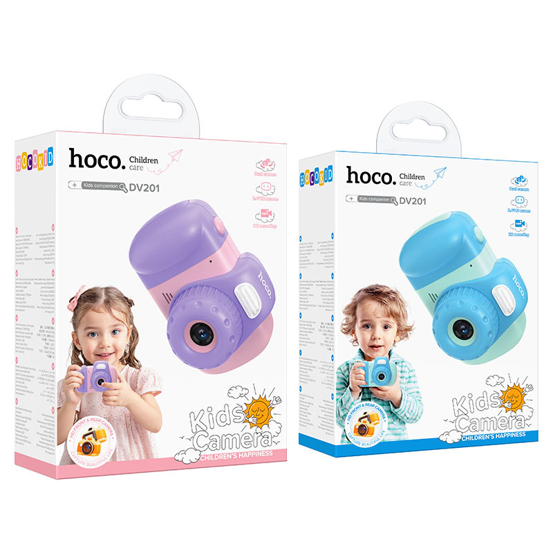 Children Camera Photo & Video With Selfie - Pink