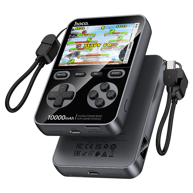 Game Console 100 Games & Power Bank Fast Charging
