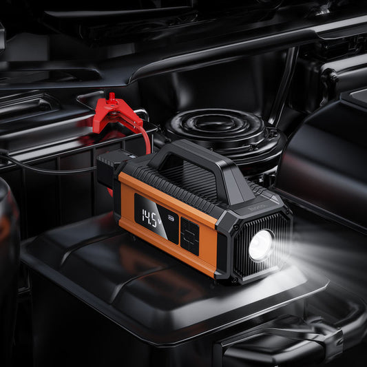 Jump Start Your Car, Inflate Your Tires & Charge Your Phone — One Device