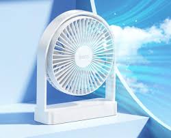 Ultra Thin Portable Desk Fan Rechargable