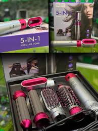 5-in-1 Warm-Air Comb 3-Level Temperature Control