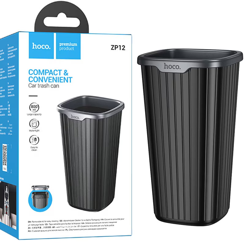 Compact Car Trash Can